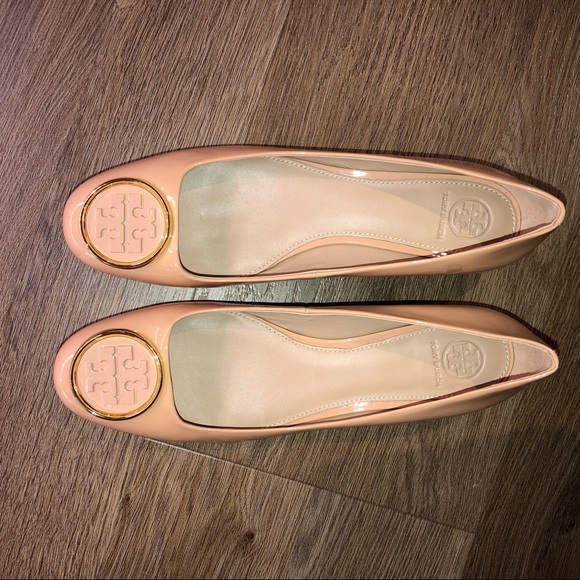 NEW!! Tory Burch Twiggie Flats in Light Oak - Picture 2 of 7